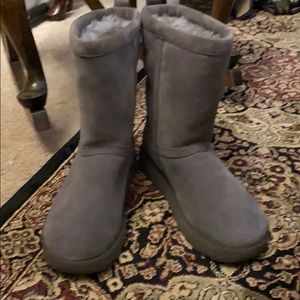 NEW UGG GREY BOOTS